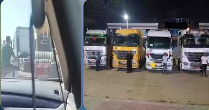 الداخلية تضبط سائقي النقل أصحاب فيديو الاستعراض الخطر في دمياط